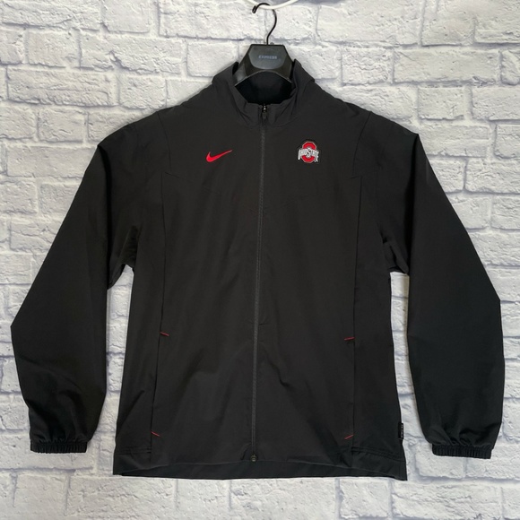 NEW - Ohio State Nike Black Woven Lightweight Jacket - Picture 1 of 1